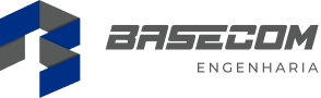 logo basecom oficial cinza