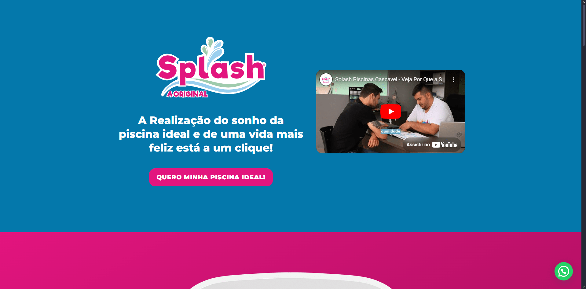 Imagem de portifolio da Agência de criação de sites Wa Web Design | Valorização de Empresas